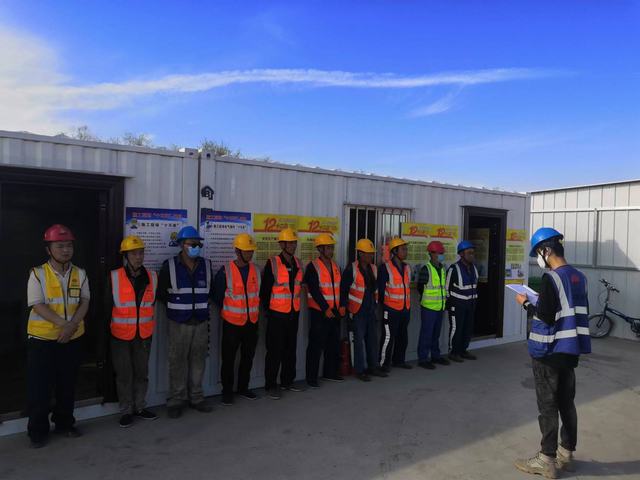 陜煤建設韓城分公司安裝一項目部：“七步法”班前會，全力以赴保運轉
