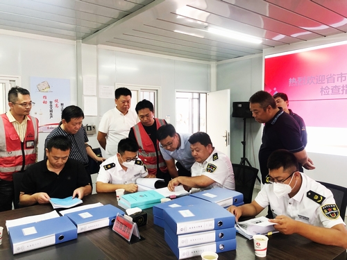 陜西省治欠辦核查組蒞臨中共榆林市委黨校（新校區(qū)）建設(shè)項目督導(dǎo)檢查工作