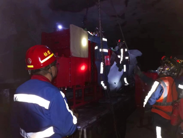 陜煤建設(shè)機(jī)電安裝公司奮戰(zhàn)“雙節(jié)”，提前20天完成工程任務(wù)