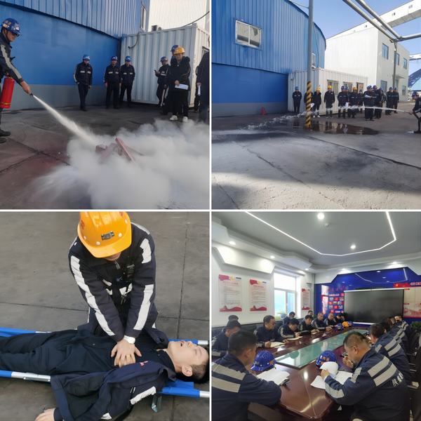 陜煤建設(shè)洗選煤運營公司紅柳林洗煤廠項目部：預防從小開始   安全從消進行