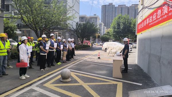 陜煤建設(shè)新城公司：開展高處墜落應(yīng)急演練 提高應(yīng)急救援處置能力