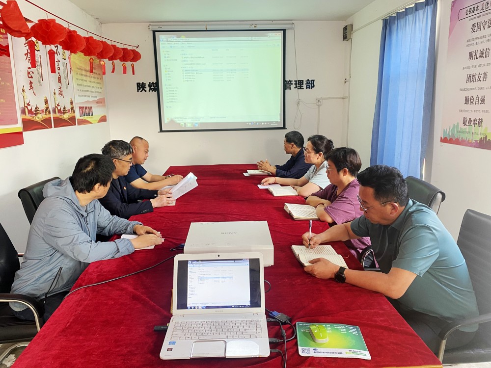 陜煤建設(shè)渭南分公司物資設(shè)備管理部為質(zhì)量把好關(guān) 為安全護好航