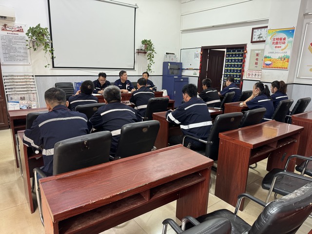 陜煤建設(shè)洗選煤運(yùn)營公司澄合山陽運(yùn)營項(xiàng)目部：節(jié)前亮劍行動(dòng)，安全防線再加固