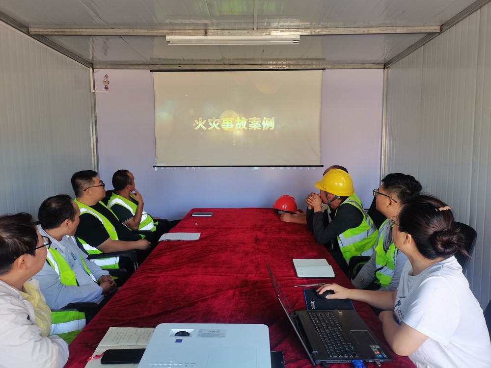 陜煤建設(shè)韓城分公司土建九項目部：嚴治“三違”  筑牢安全防線