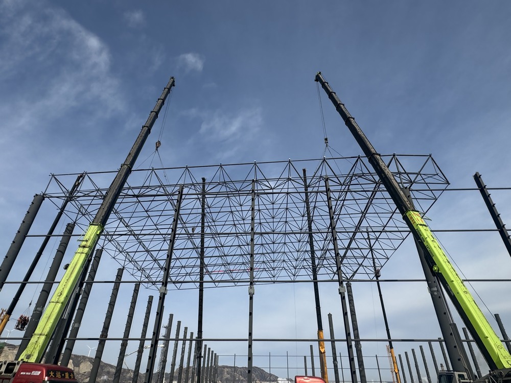 陜煤建設(shè)天工公司土建第二十一項(xiàng)目部：勇戰(zhàn)低溫，擎起建設(shè)新高度