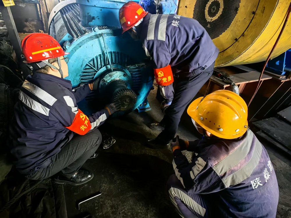 陜煤建設洗選煤運營公司檸條塔運營項目部：站好新年第一崗，揚起歲首奮斗帆