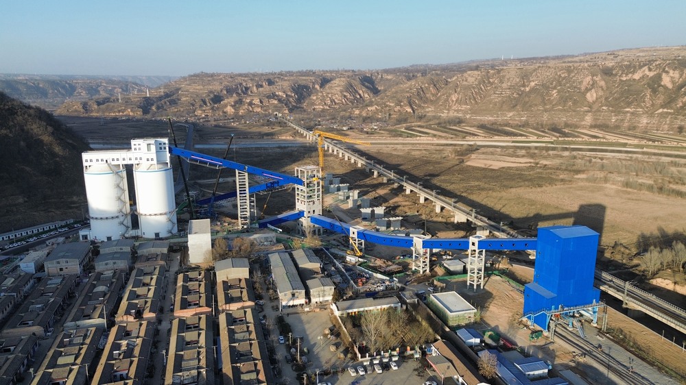 陜煤建設天工公司土建第九項目部：提前3天，9榀棧橋順利吊裝