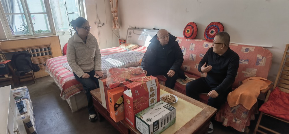 陜煤建設(shè)天工公司：辭舊迎新送溫暖，殷殷關(guān)懷暖人心