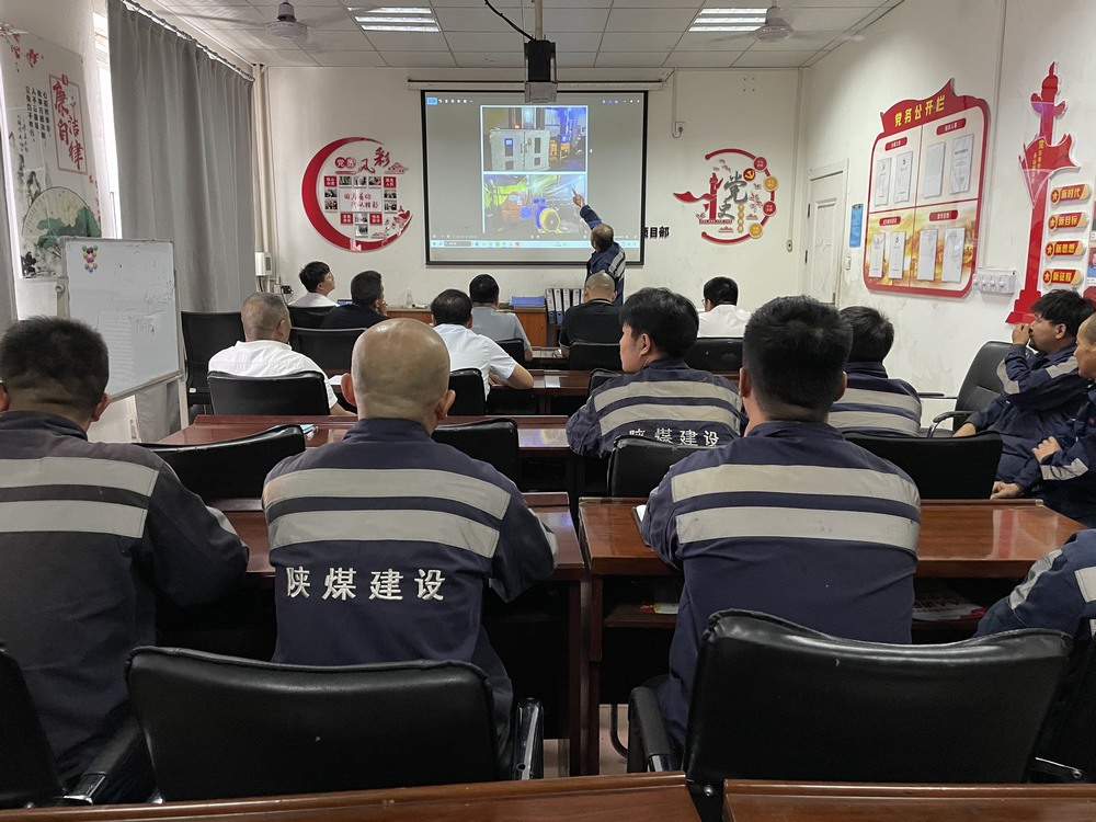 陜煤建設(shè)洗選煤運營公司檸條塔運營項目部：安全生產(chǎn)常抓不懈，手指口述挖掘潛能