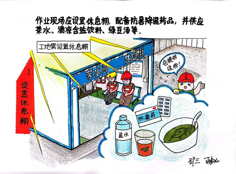 高溫來襲！這組“解暑”漫畫海報(bào)快收好→