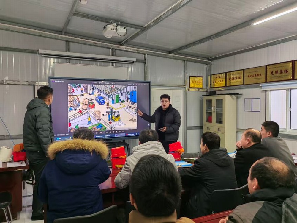 陜煤建設(shè)洗選煤運營公司第三項目部：節(jié)前筑防線 嚴(yán)管保平安