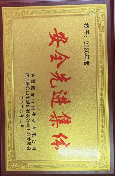 陜煤建設(shè)洗選煤運(yùn)營公司澄合山陽運(yùn)營項目部： 喜獲殊榮鼓干勁 砥礪奮進(jìn)新征程