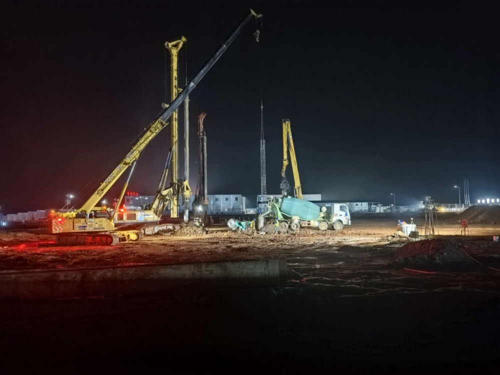 陜煤建設(shè)西北分公司汨羅樁基項目部：晝夜奮戰(zhàn)搶工期，全力以赴抓節(jié)點